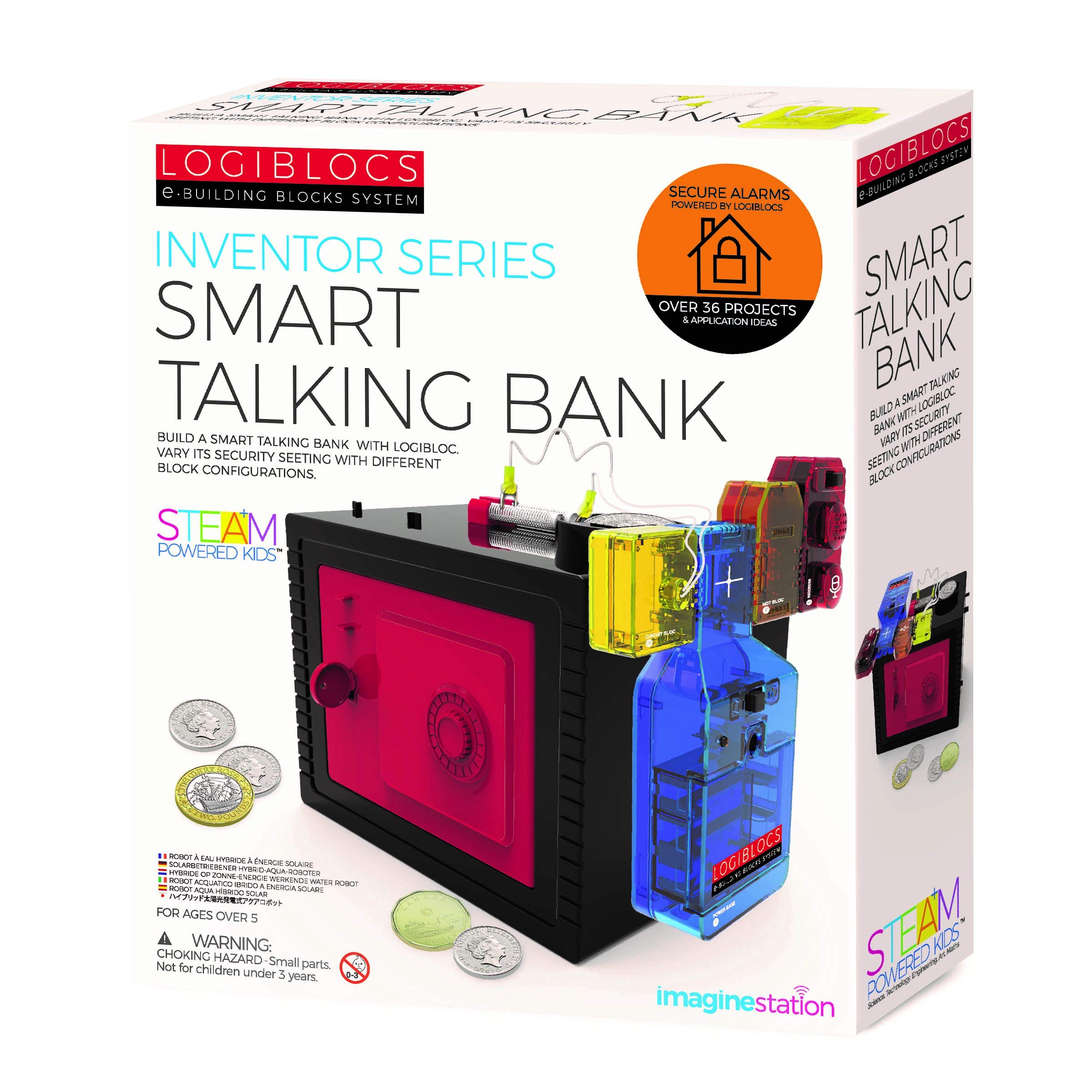 4MLogiblocs Smart Talking Money Bank