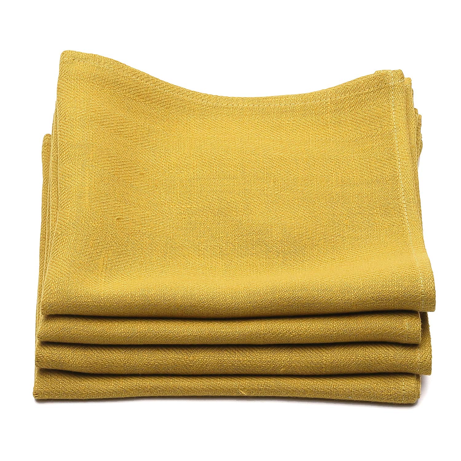 Serviettes de table en lin Lara Linenme : l'excellence du tissage