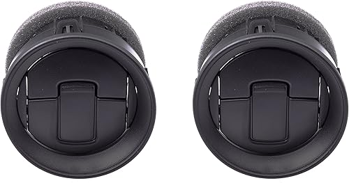 Miniatura 4 de 2009-2014 Ford F-150 XL STX Black Dash AC Heater Air Vent Louvre Insertos (2) OEM