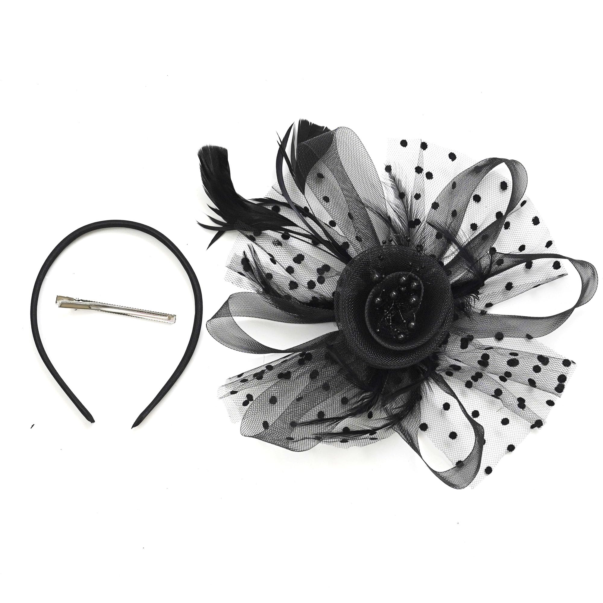 3136 Women Fascinators Hat，tea Party Hats For Girls，20s 50s Pillbox Hat Fascinators Hats 20s 50s Pillbox Hat Cocktail Tea Party for  main image 2