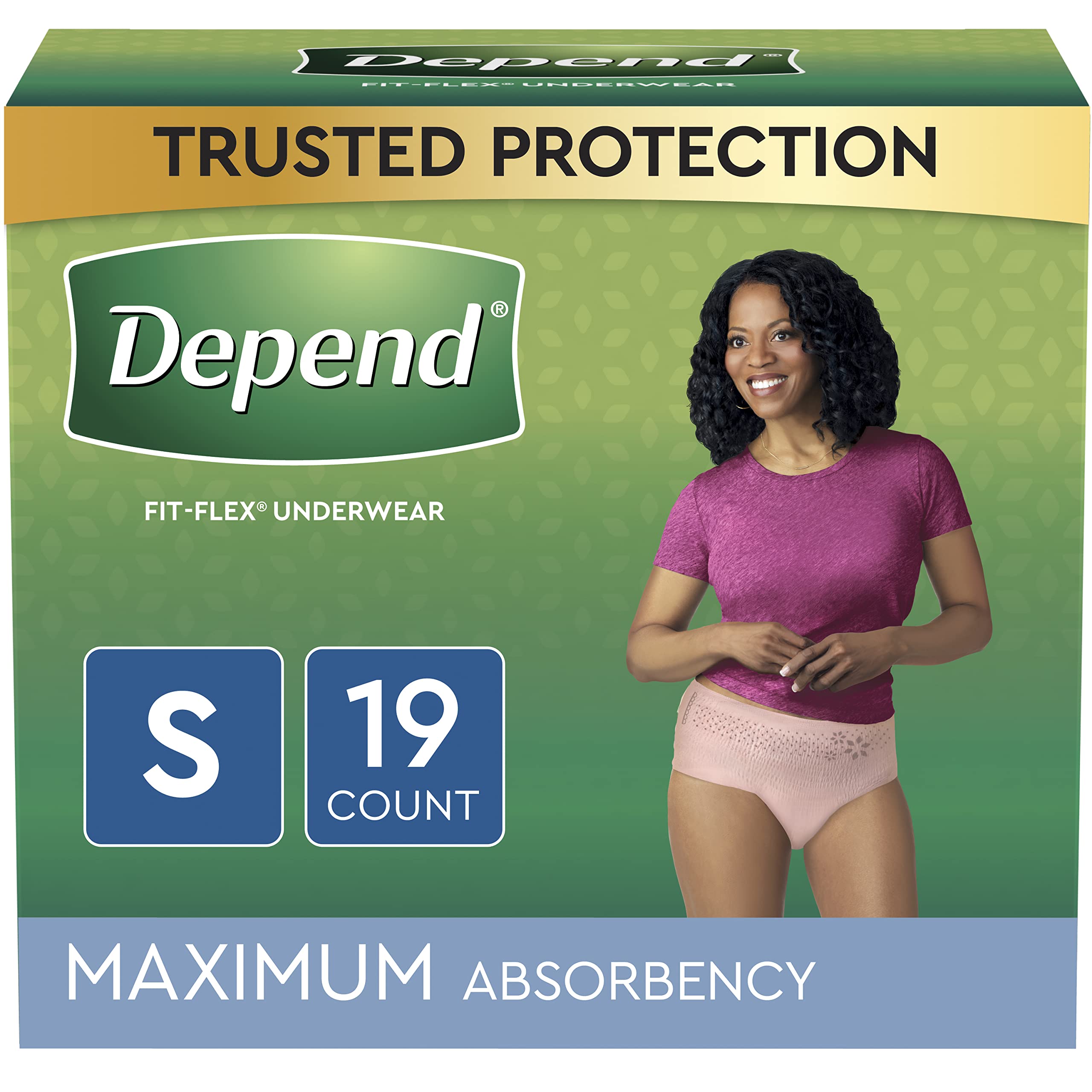 Depend FitFlex Incontinence Underwear For Women, Maximum Absorbency