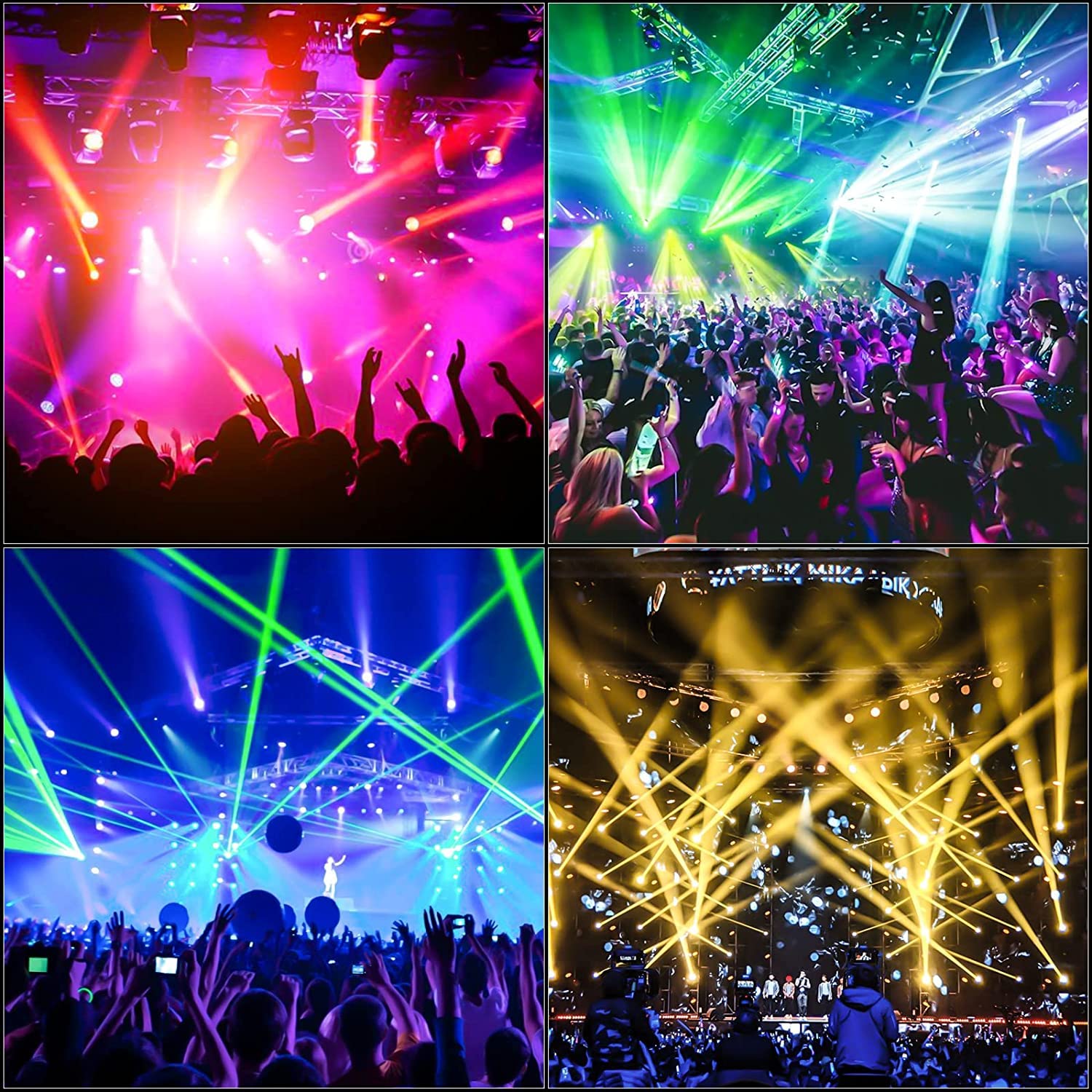 230W 7R Beam Teste Mobili 17 Gobos 14 Colori 24 prismi Luci Palco Moving Head per Concerti, Palcoscenici, Club, Feste