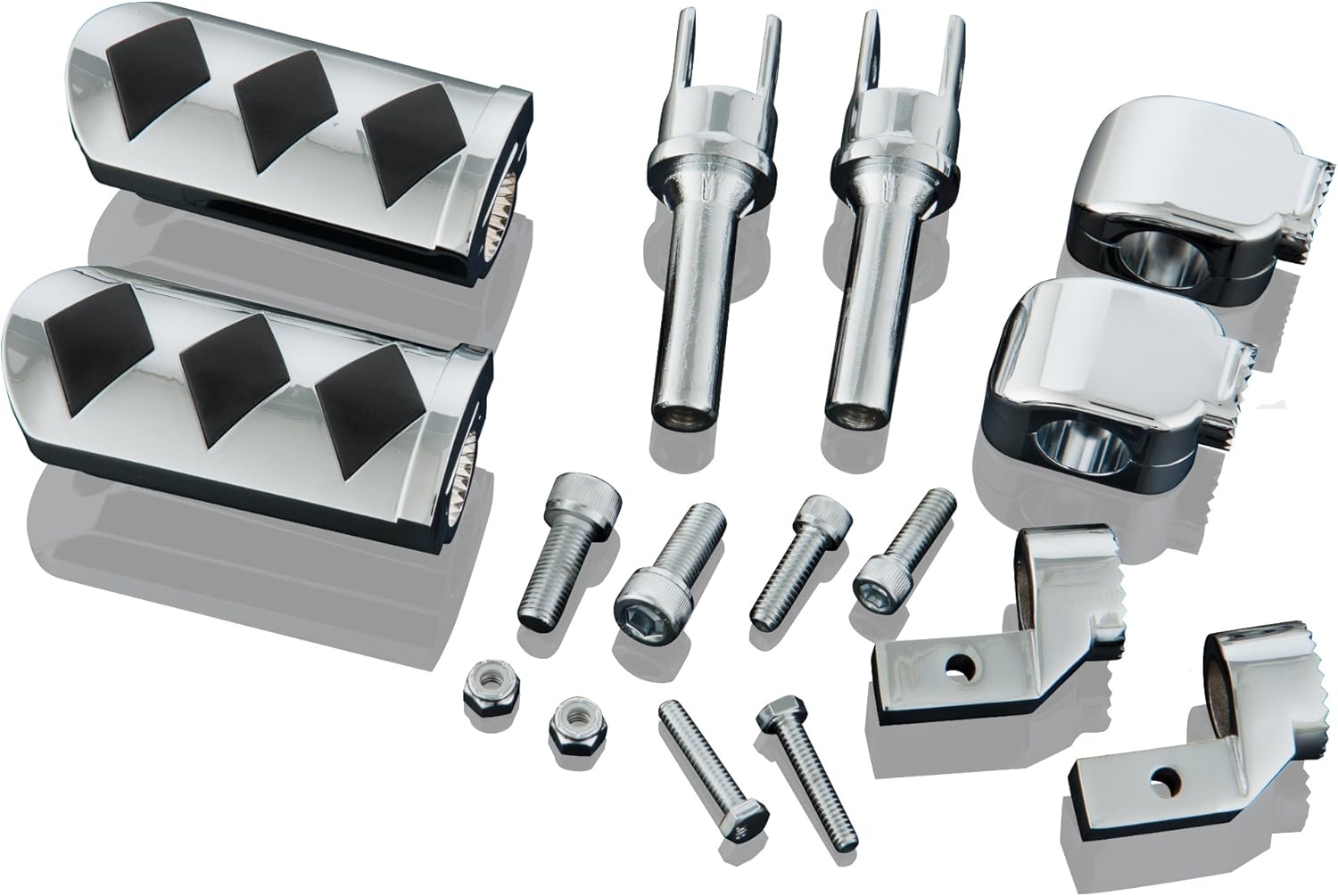 Show Chrome Accessories 21-521K Diamond Highway Peg System