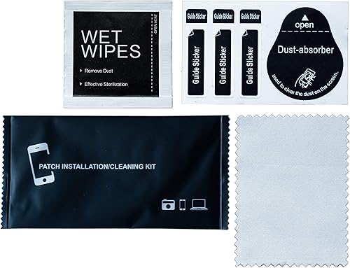 Miniatura 6 de Protector de pantalla de vidrio templado compatible con Google Pixel 6a, 1 unidad de vidrio blindado [a prueba de golpes, 9H ultra duro]