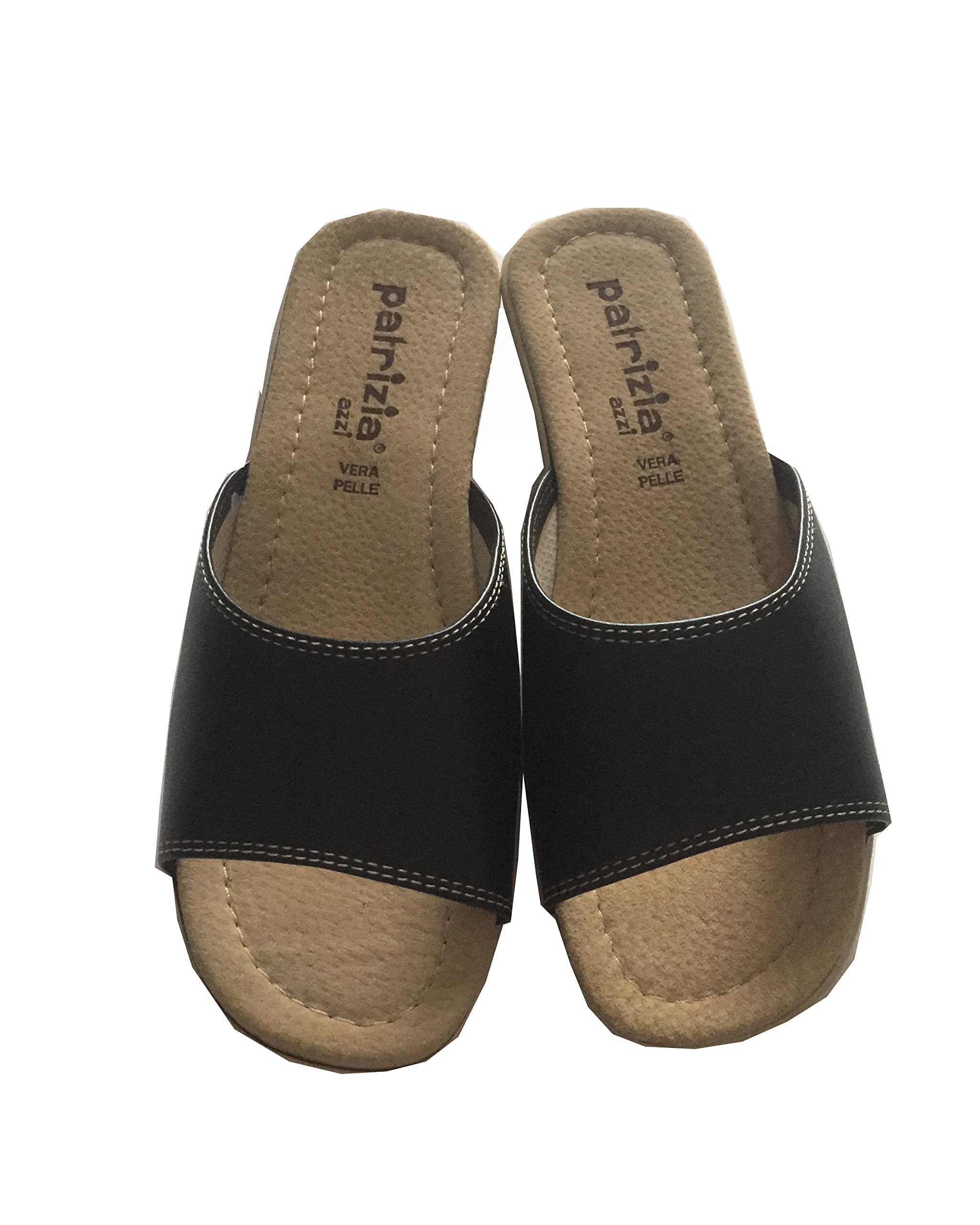 Patrizia Pantofole Ciabatte da Donna riposanti Art.177 (35, Blu Scuro) :  Amazon.it: Moda