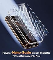 Vista 193 de Diaclara - Funda diseñada para iPhone 15 Plus de 6.7 pulgadas, transparente, cuerpo completo, con protector de pantalla, resistente de protección