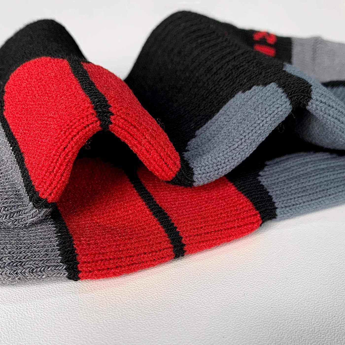 BERING Men's Performance Athletic Ankle Running Socks (6 Pairs) - Image 8