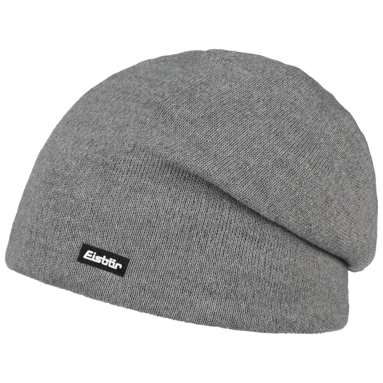 Eisbär Men's Grey Ogle Oversize Knit Beanie By