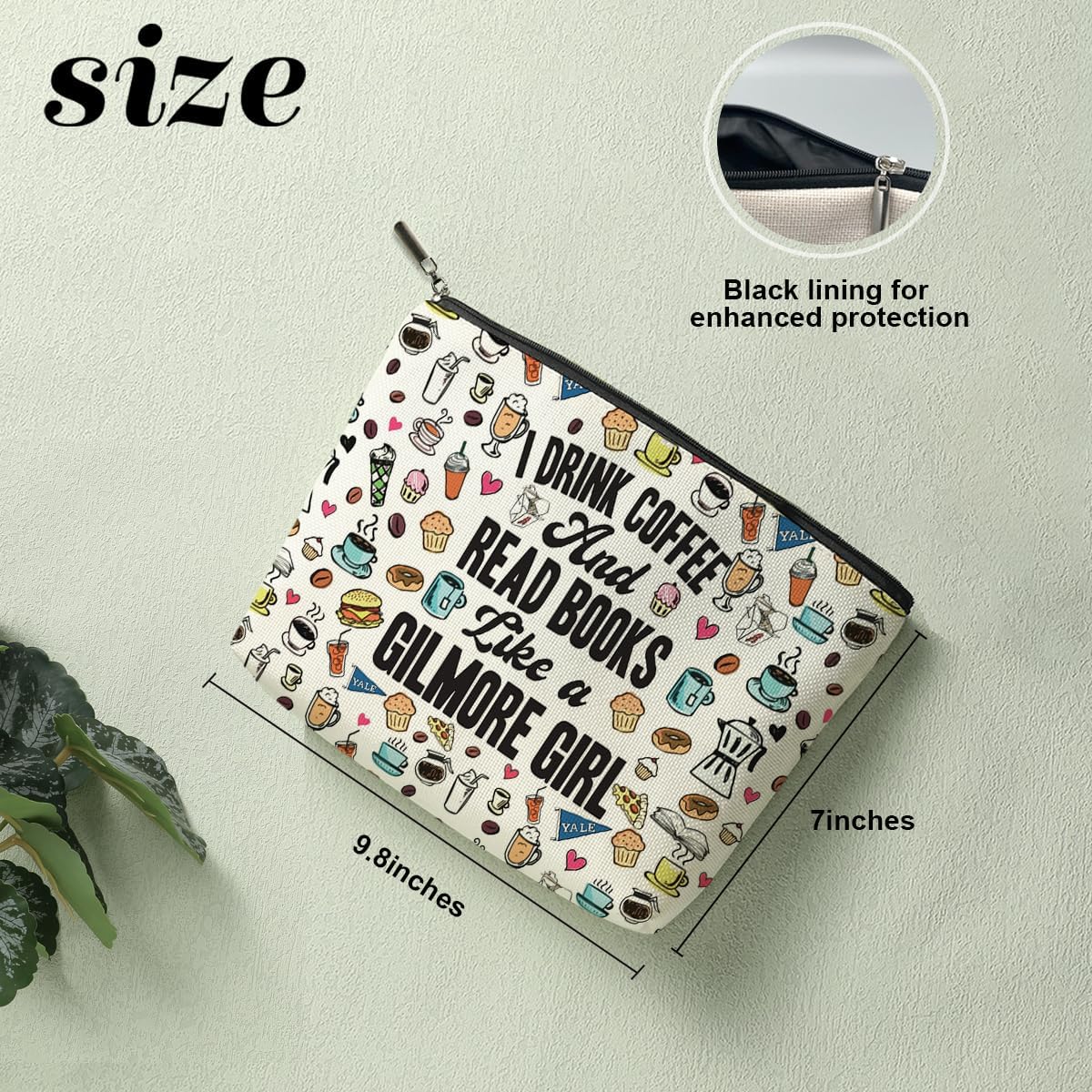 Decohim Girls Merchandise Fans Gift TV Show Gift Makeup Bag Friendship Gifts for Women Fans Female Her Best Friends Sister Daughter Coworkers Mom BFF Birthday Christmas image 2