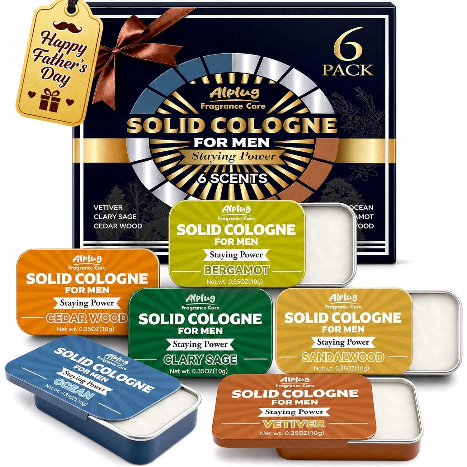 50% OFF ALPLUG Solid Cologne --6 or 8 Pcs