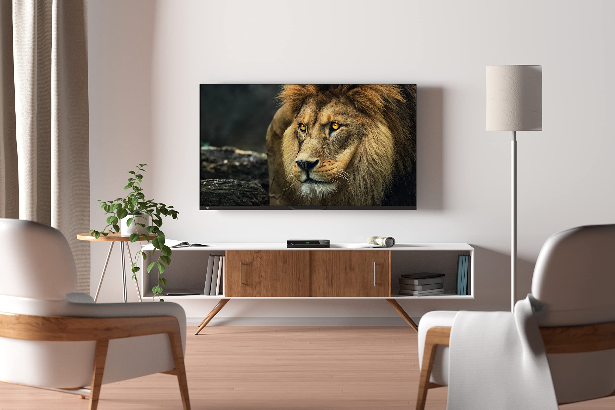 TELESTAR DIGISTAR C HD – DVB-C-/Kabelreceiver (HDTV, HDMI, Scart, Mediaplayer, hochwertiges Metallgehäuse) – Schwarz
