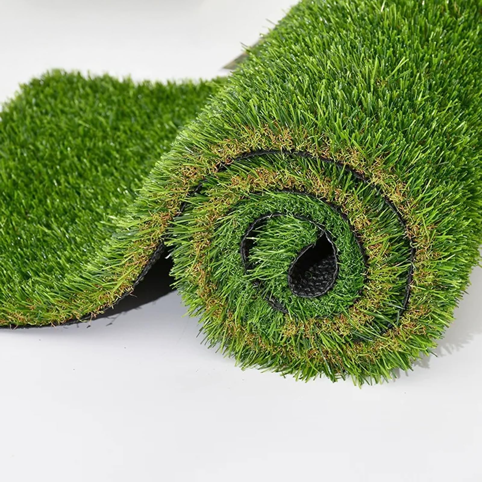 YOEVU - Césped Artificial Verde 1x5 Metros Altura 30mm, Realismo Natural, Resistente a Rayos UV y Clima, Fácil Instalación, sin Mantenimiento, Ideal para Jardines y Terrazas Exterior e Interior