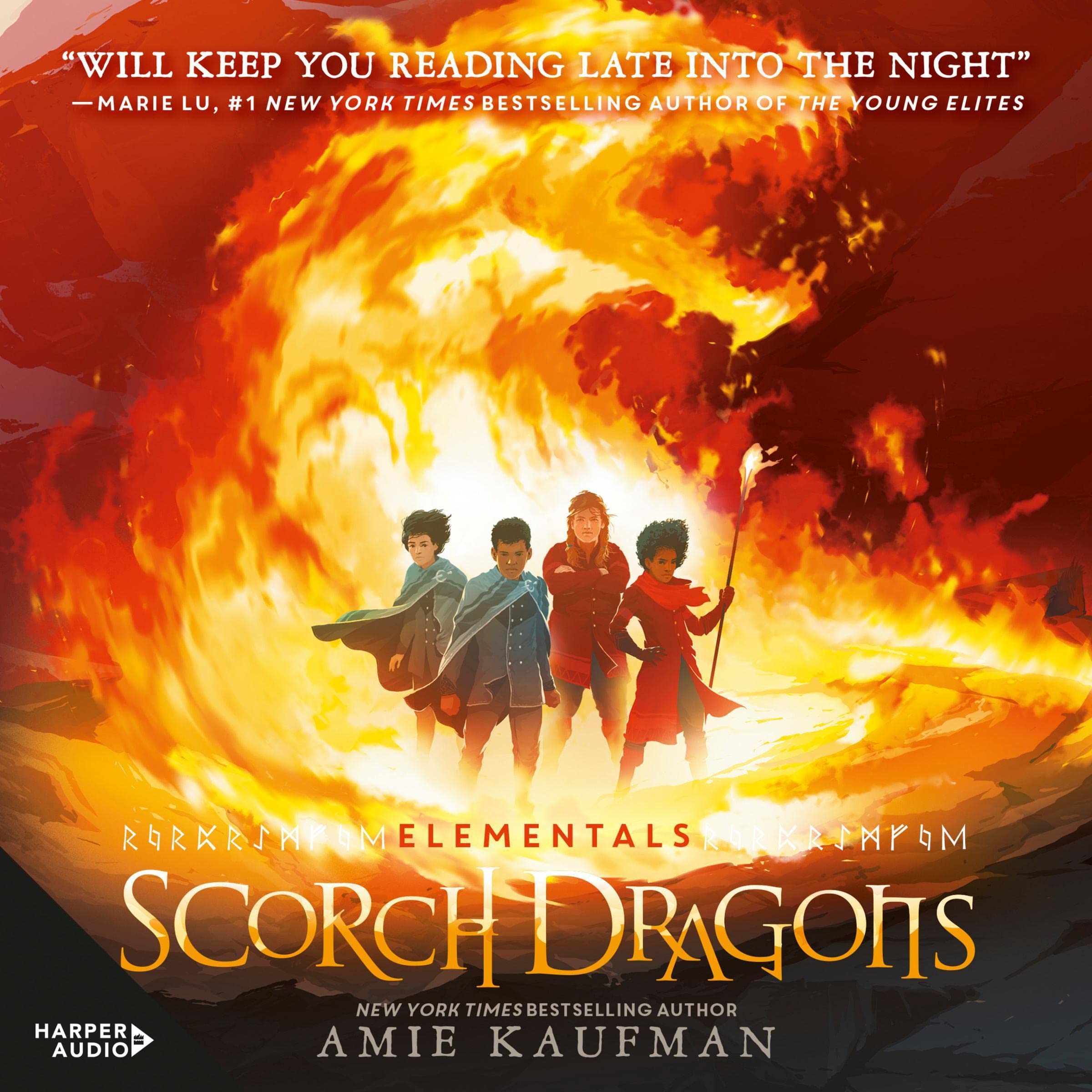 Cover art for Scorch Dragons (Elementals, #2)