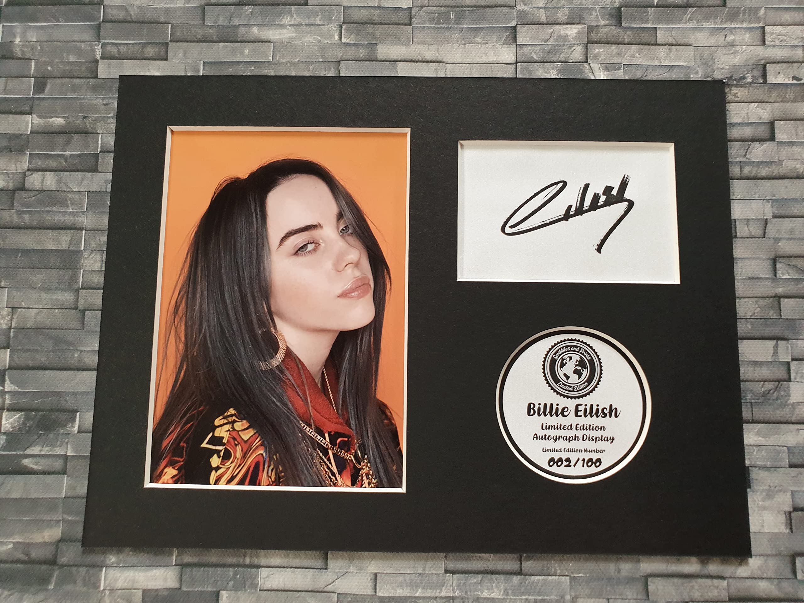 Havoc - Billie Eilish Limited Edition Signed Autograph Display