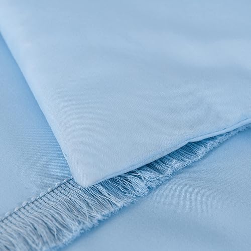 Miniatura 5 de Shatex Juego de cama de 7 piezas Bed-in-A-Bag - Juego de edredón Queen para todas las estaciones, edredones de poliéster ultra suave, tres borlas,