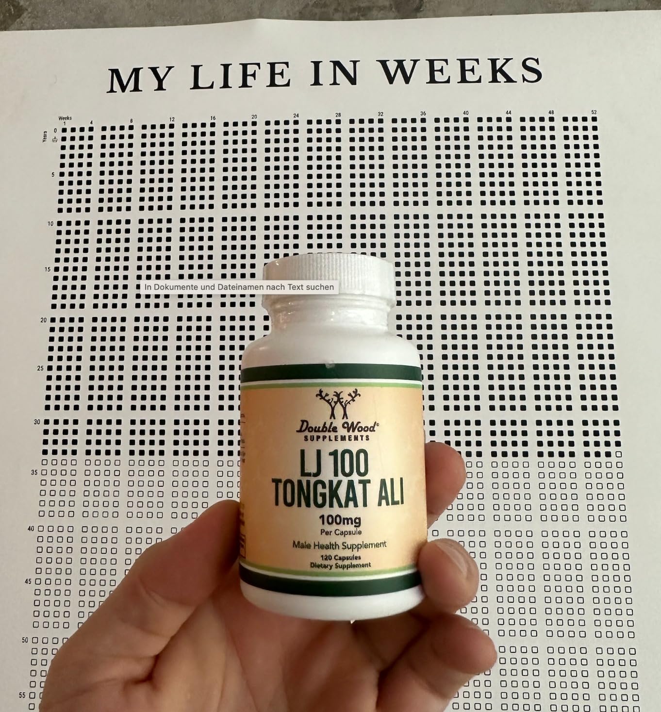 LJ100 Tongkat Ali for Men (120 Capsules) Only Clinically