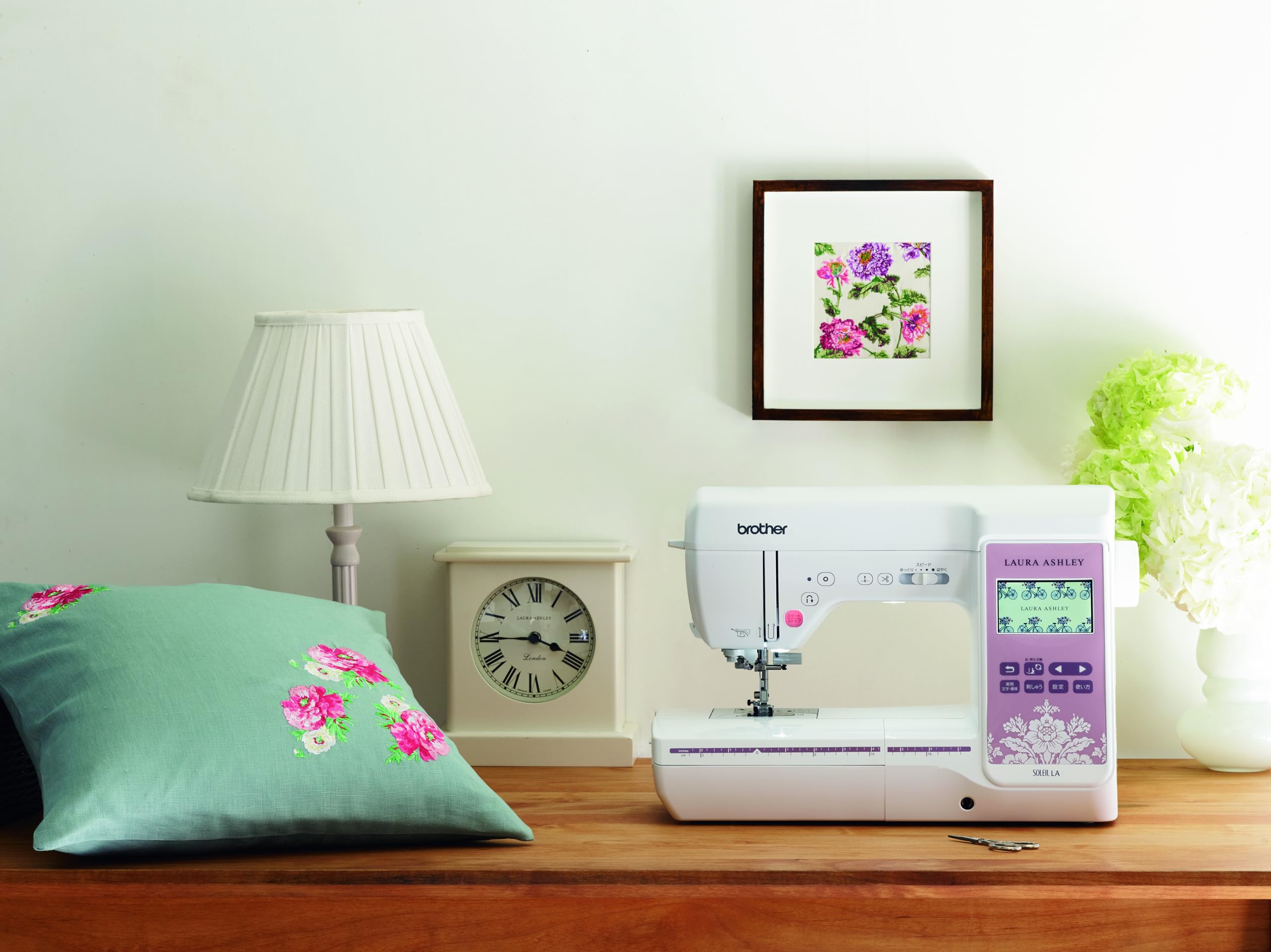 Amazon | ブラザー 刺繍ミシン コンピューターミシン ソレイユ  