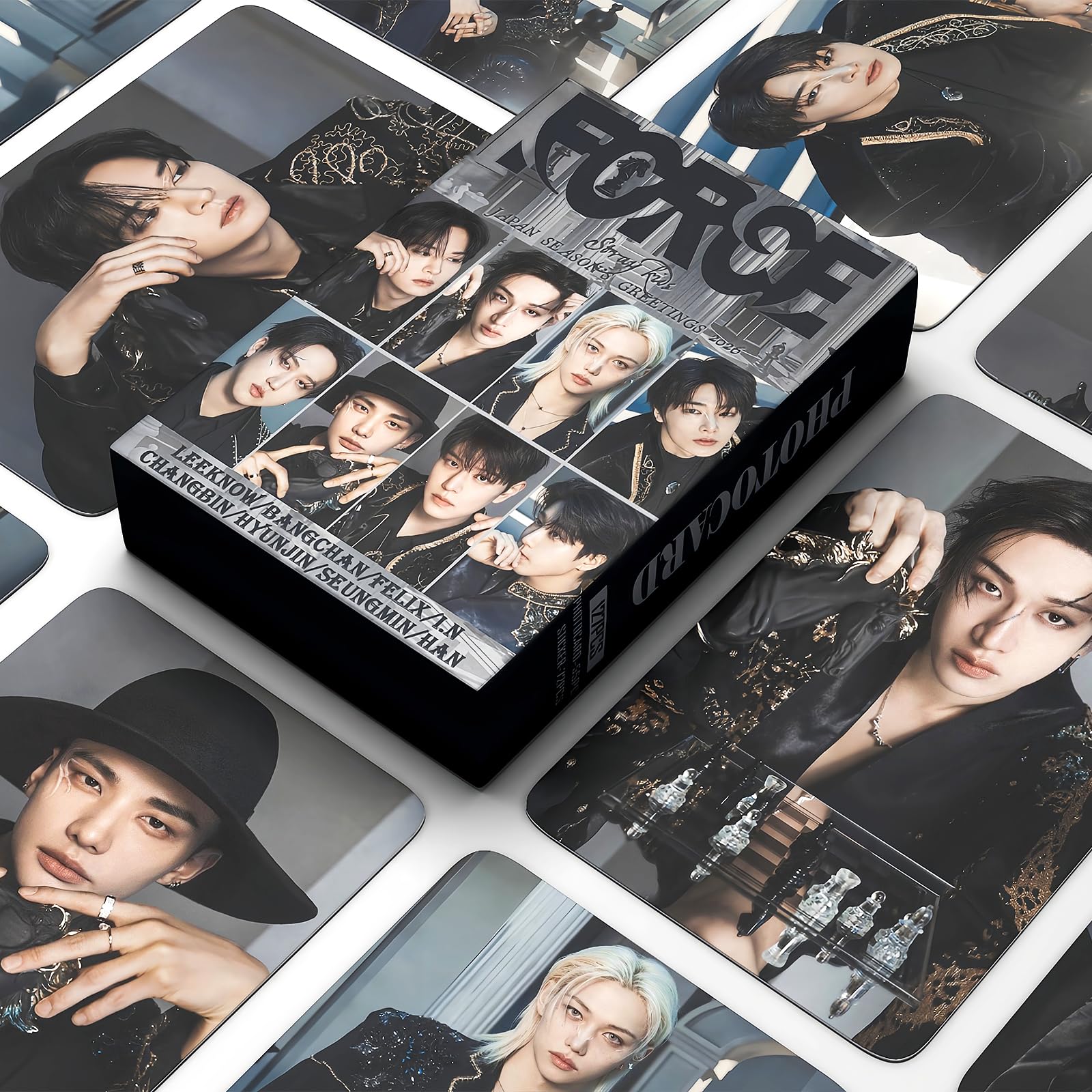 PYAJUU Stray Kids Photocards 127PCS Straykids Photo Cards Set