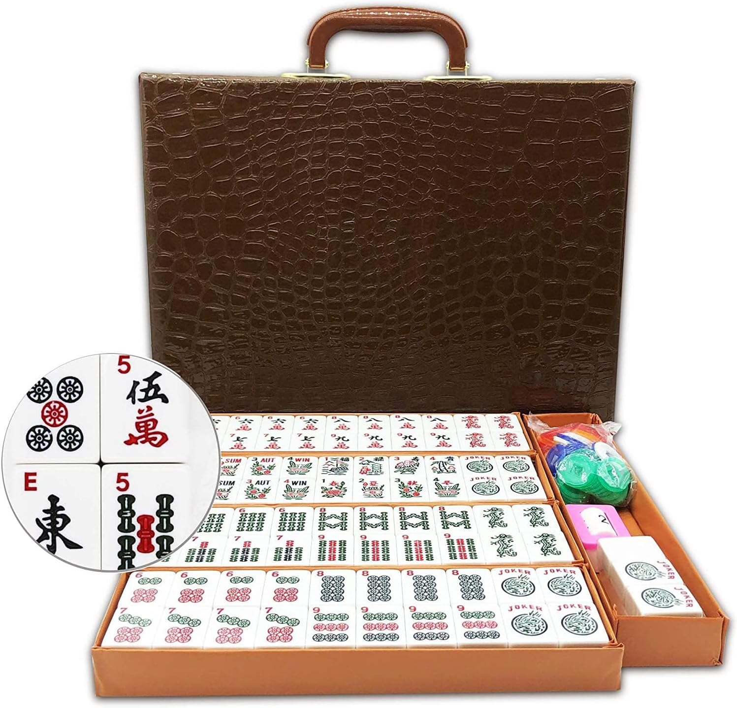 American Mahjong with Traveler Size Carrying Case