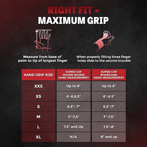 Miniatura 6 de Reisport Puños de gimnasia de barra alta para hombres, correas de cuero duraderas para un agarre seguro, empuñaduras para barras de gimnasia para