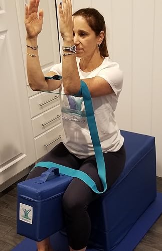 Miniatura 4 de Bloque de espuma pequeño sin dolor, almohada y correa de agua curativacinturón de yoga, bloque mejorado, con mango práctico y cremallera, resistente