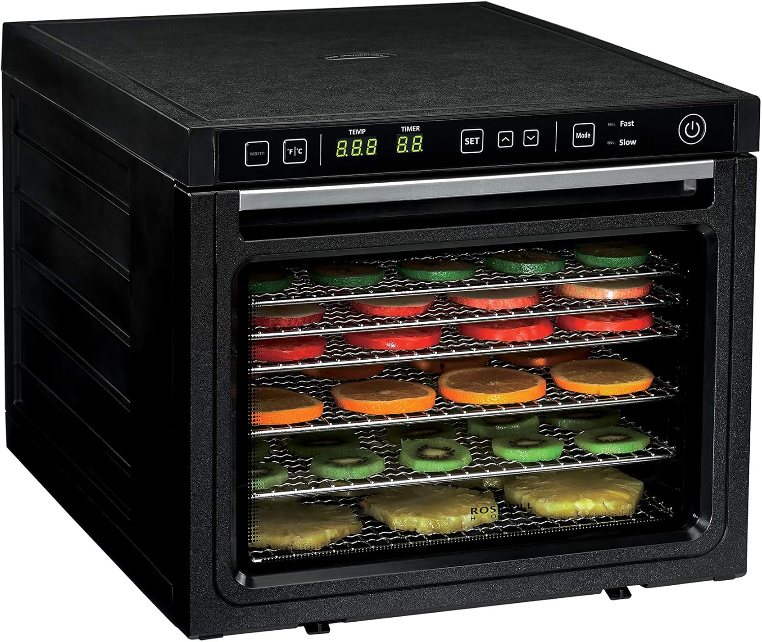 Rosewill Food Dehydrator Machine, 6Tray Food Dehydrating Racks for
