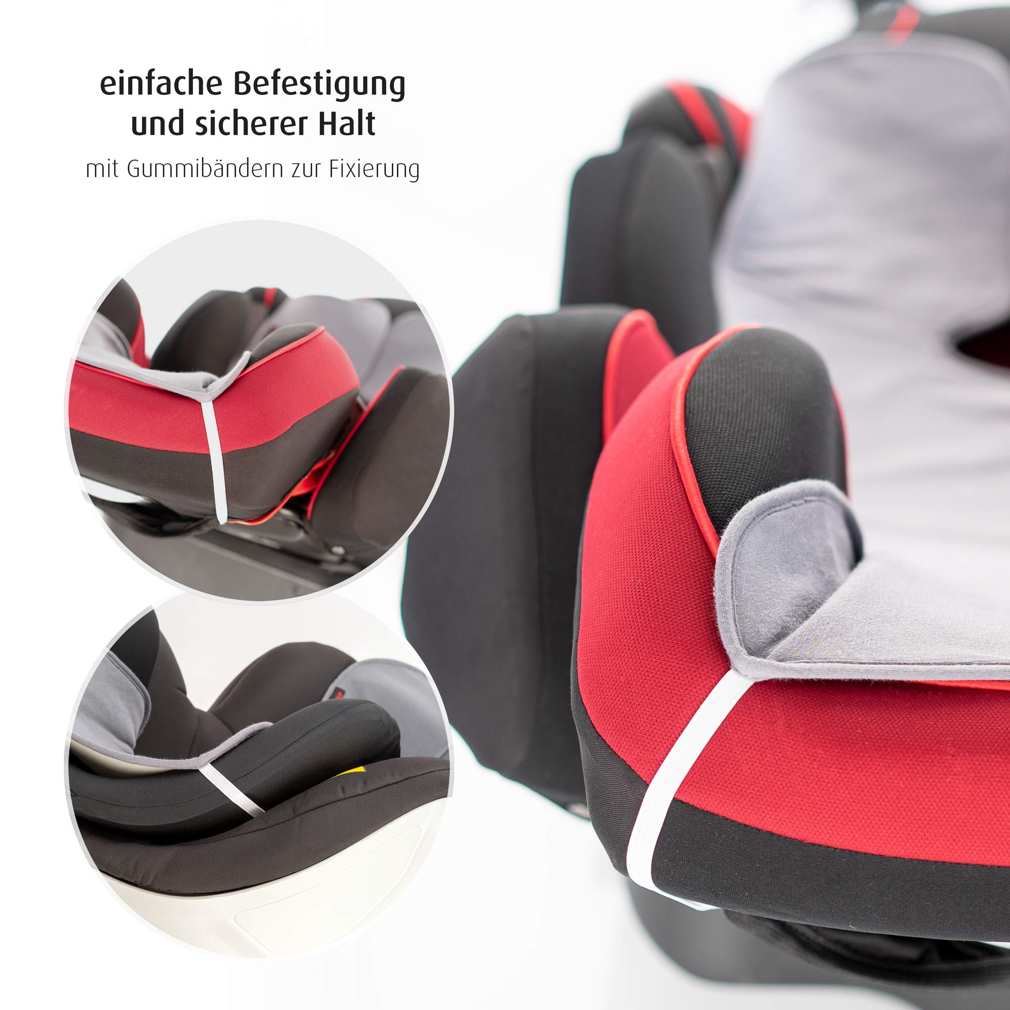 Reer 86131 TravelKid Breeze atmungsaktive Sitzauflage für Kinderwagen, Buggy, Autositz, Fahrradsitz und co