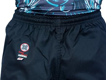 Karate Pants by Ronin - Poly/Cotton Light Weight Martial Arts Pants with Elastic Waist