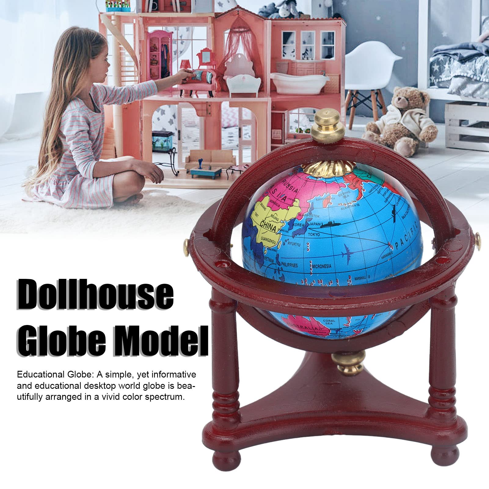 チェス 地球儀 ドールハウス ミニチュア Amazon.co.jp: ドールハウス地球儀モデル ミニ地球儀モデル教育