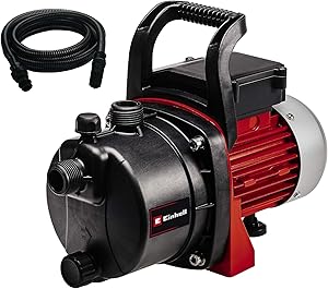 Einhell 4180283 Trädgårdspump-set, Svart, Röd, 650 W