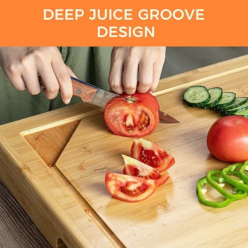 Miniatura 6 de Fun Memories Cubierta para estufa de tabla de fideos, cubiertas superiores de madera de bambú para fregadero eléctrico y de gas, RV 30 pulgadas de