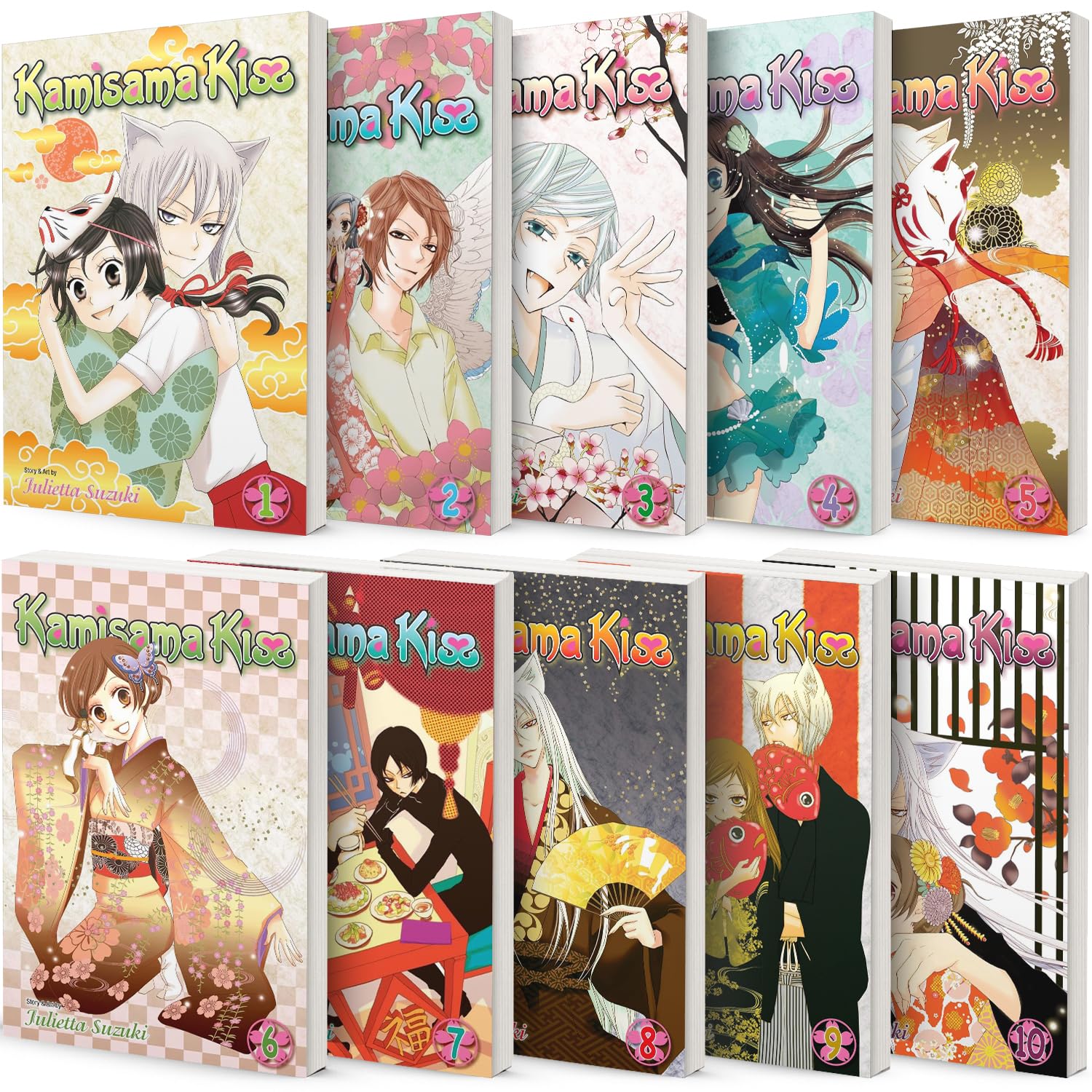Kamisama Kiss Manga Set Vol.1-10 by Julietta Suzuki
