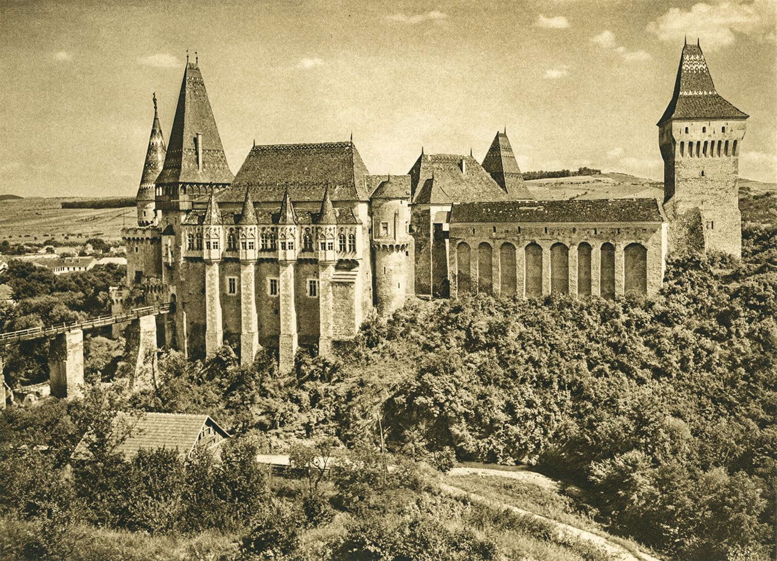 Romania Landscape Buildings National Life 1930s