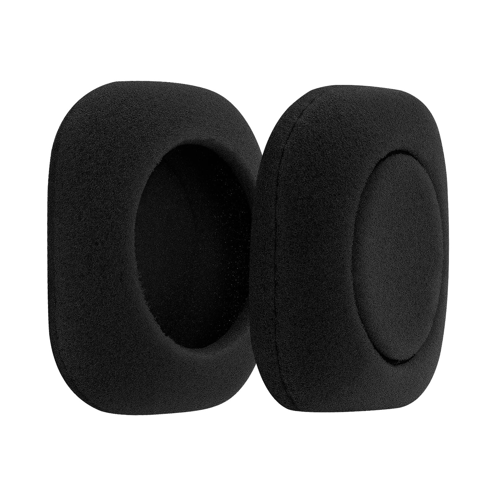 Geekria QuickFit Foam Replacement Ear Pads for Logitech H150, H151, H130, H250 Headphones Ear Cushions, Repair Parts (Black) - Image 2