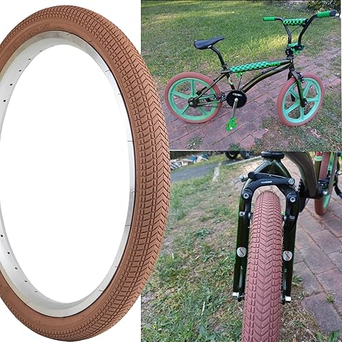 Miniatura 7 de Neumático de bicicleta de 20 pulgadas 20 x 2.125, neumático de bicicleta para BMX, bicicleta de montaña MTB, bicicleta para niños, triciclo,