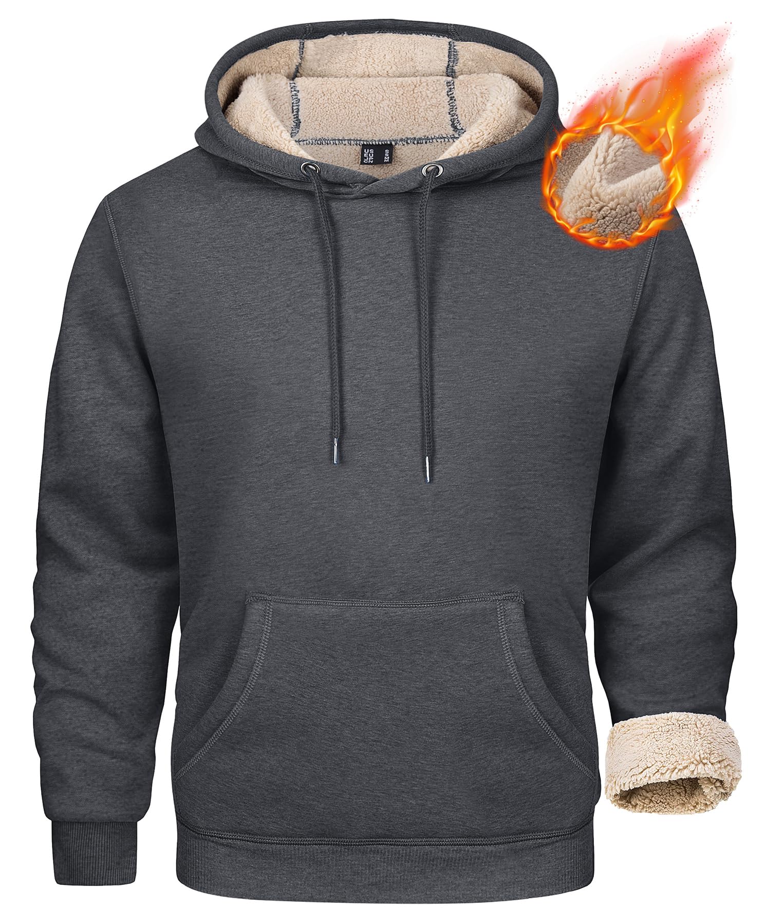 MAGCOMSEN Men's Heavy Hoodie