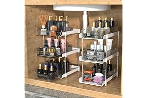 Tiered Clear Organizer: Multipurpose Storage For the Discerning