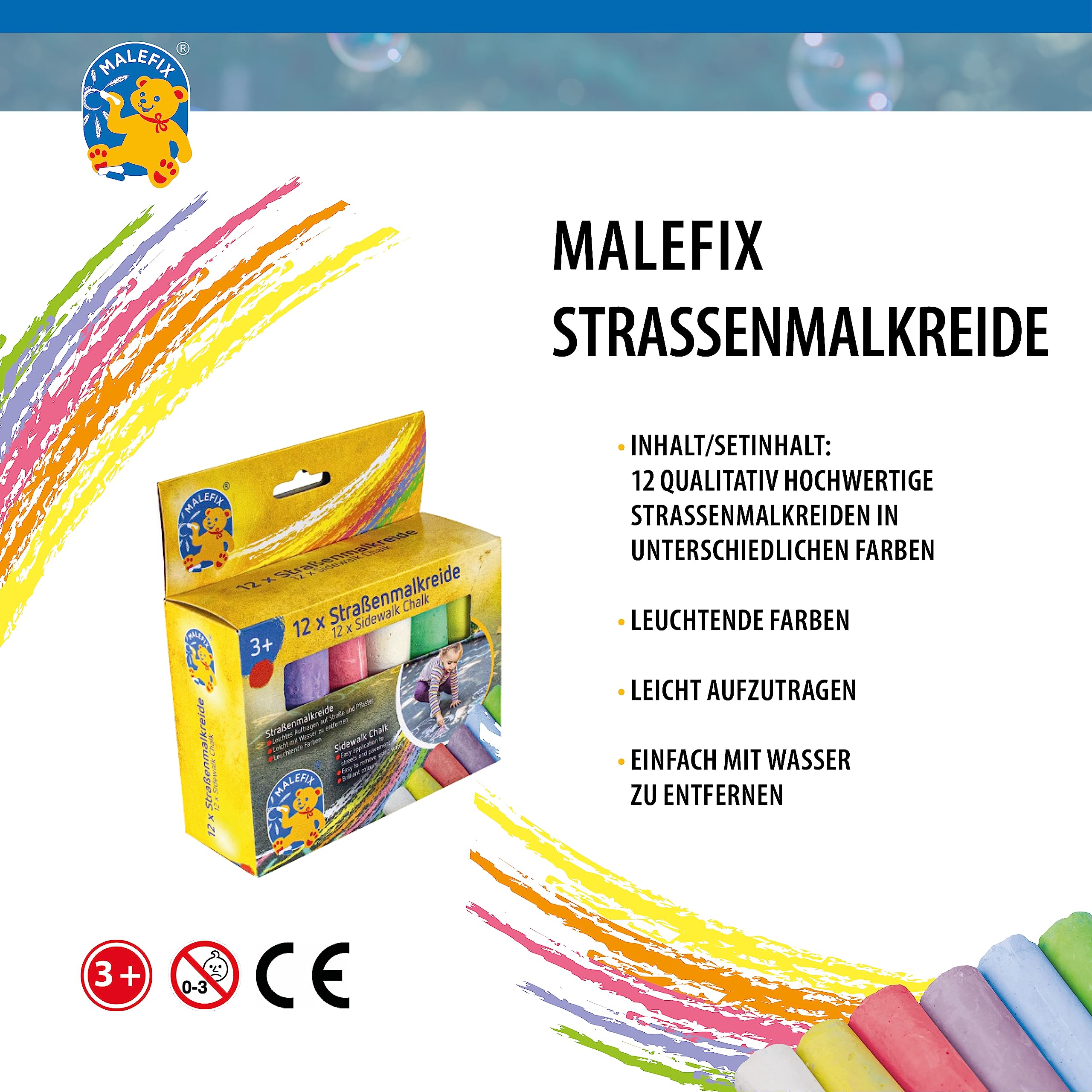 PUSTEFIX MALEFIX craies 12 pcs