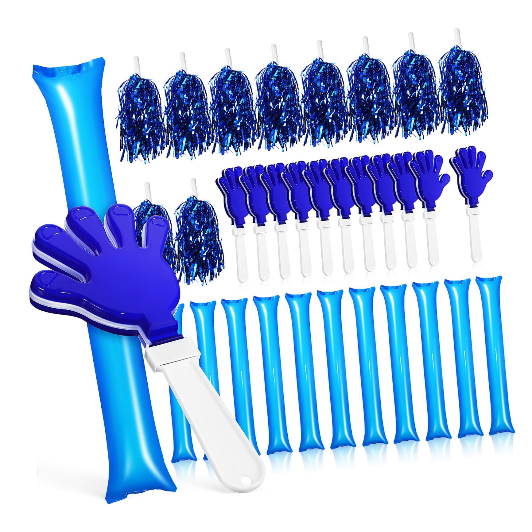 Kit Tifo Cheerleading 36 Pezzi in Plastica per Eventi Sportivi