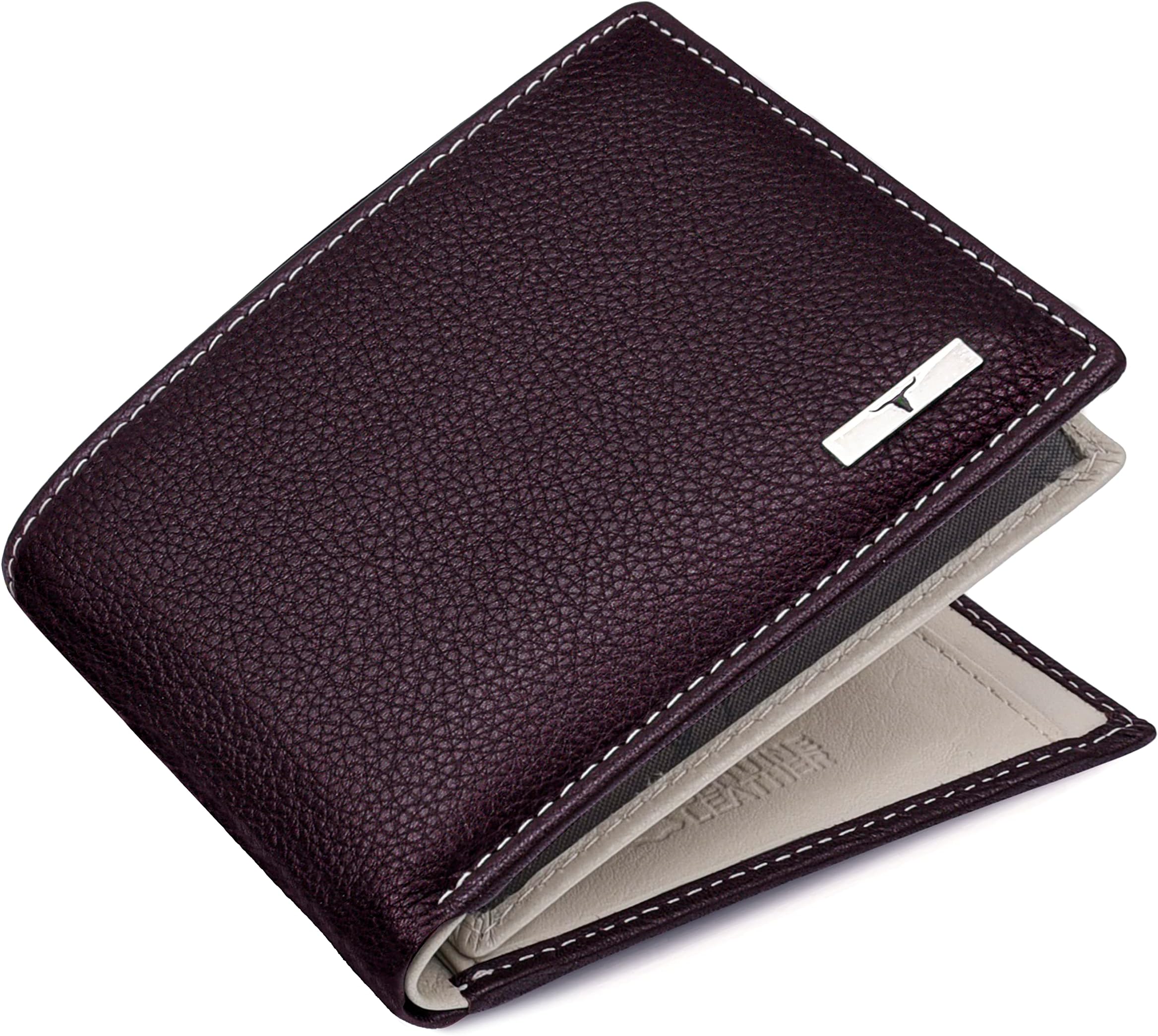 Kyle Brown/Sand Leather Wallet for Men