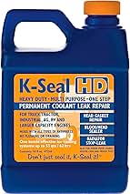 K-Seal ST5516 Heavy-Duty Multi-Purpose One Step Permanent Coolant Leak Repair, 16 oz, Pour and Go, Mixes with All Antifreeze, No Flushing Required