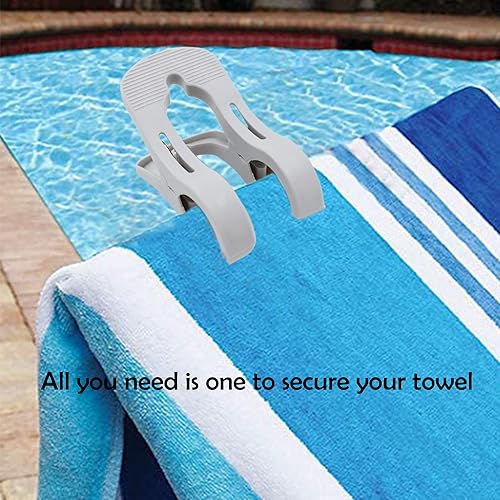Miniatura 3 de Pinza para toalla de playa, pasadores de tela, clip de secado de edredón, pinzas de plástico para ropa, soporte de agarre fuerte para secar la ropa