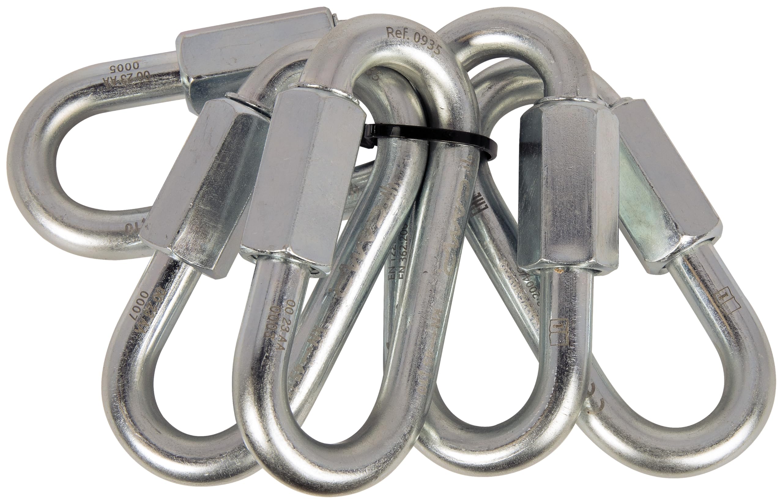 C.A.M.P. - Set of 5 Oval Quick Link Steel 10 mm