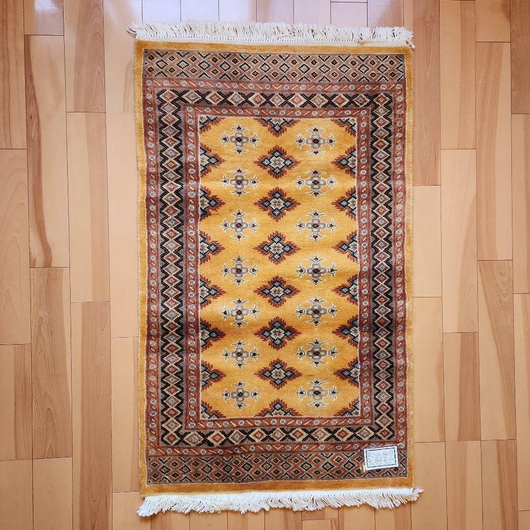 189×77cm【パキスタン手織り絨毯　ランナー】 ペルシャ絨毯 189×77cm【パキスタン手織り絨毯 ランナー】 ペルシャ絨毯 189×77cm