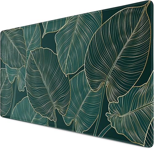 Canjoy Alfombrilla de mouse para juegos, alfombrilla de mouse grande para escritorio, 31.5 x 15.7 pulgadas, alfombrilla de mouse para el hogar,