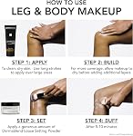 Dermablend Jambe & Maquillage de la fondation du corps, Pour les jambes, les veines, les marques stretch, Fondation du corps liquide constructible, 100mL