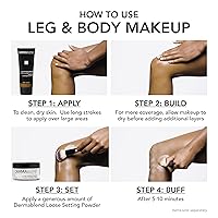 Vista 5 de Dermablend Leg and Body Makeup Foundation with SPF 25