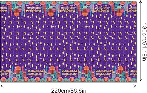 Miniatura 177 de CC HOME 1 pieza de mantel de plástico para fiesta de los 90 de 54 x 87 pulgadas de largo, mantel vintage retro de los 90 de hip hop, tema de 1990