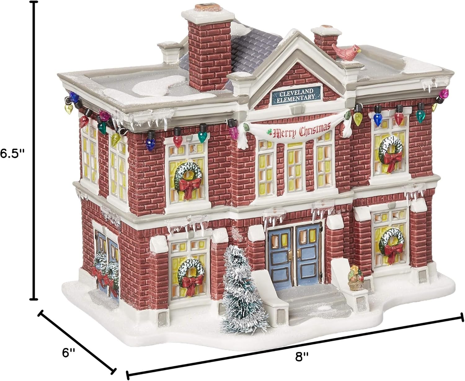 Department 56 Christmas Story Village Cleveland Elementary School