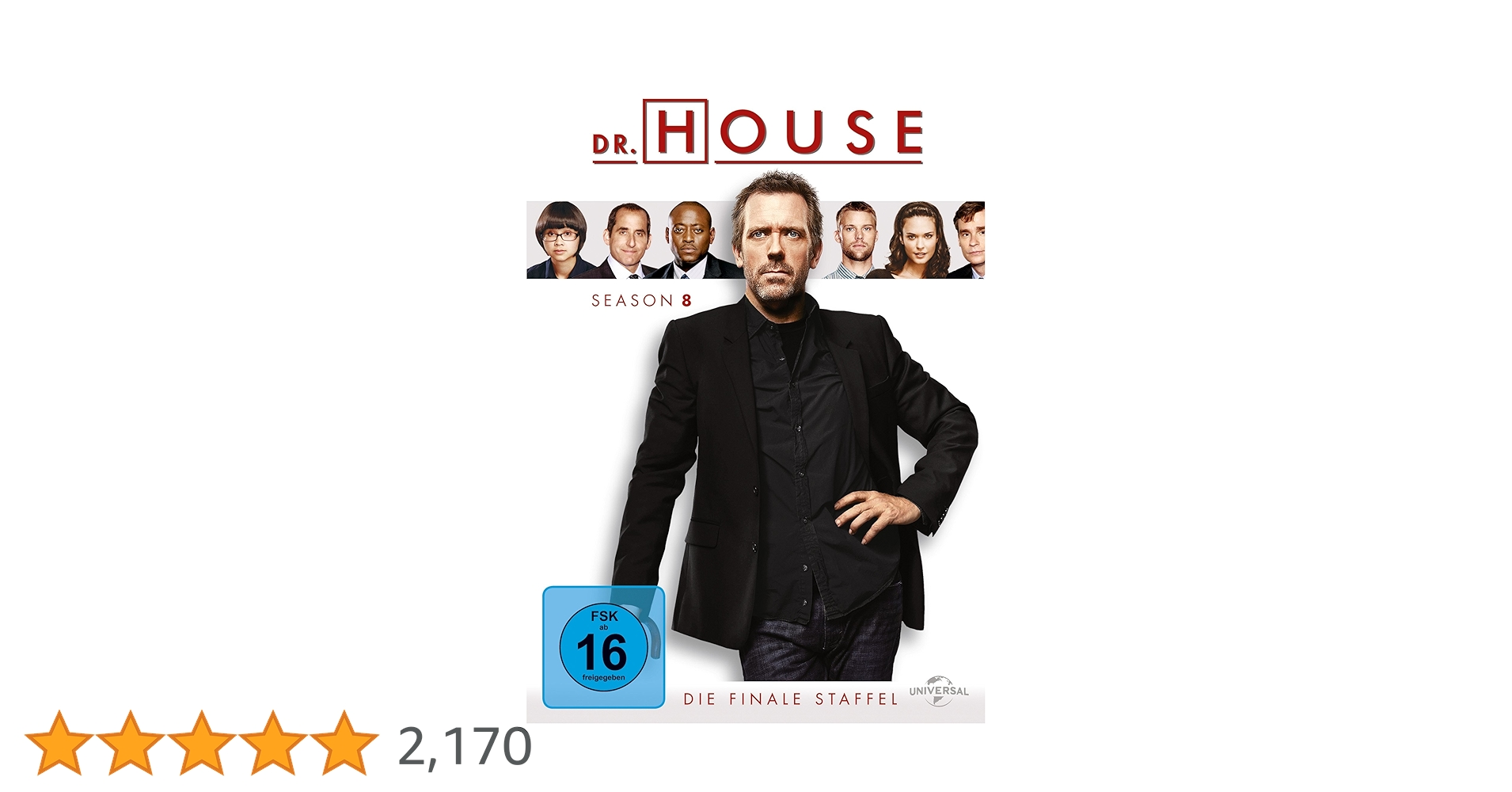 Amazon.co.jp: Dr. House - Season 8 [DVD] : DVD